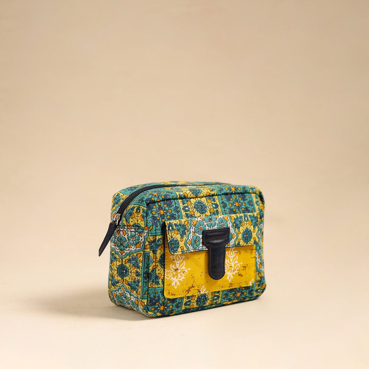 Handcrafted Cotton Multipurpose Toiletry Bag