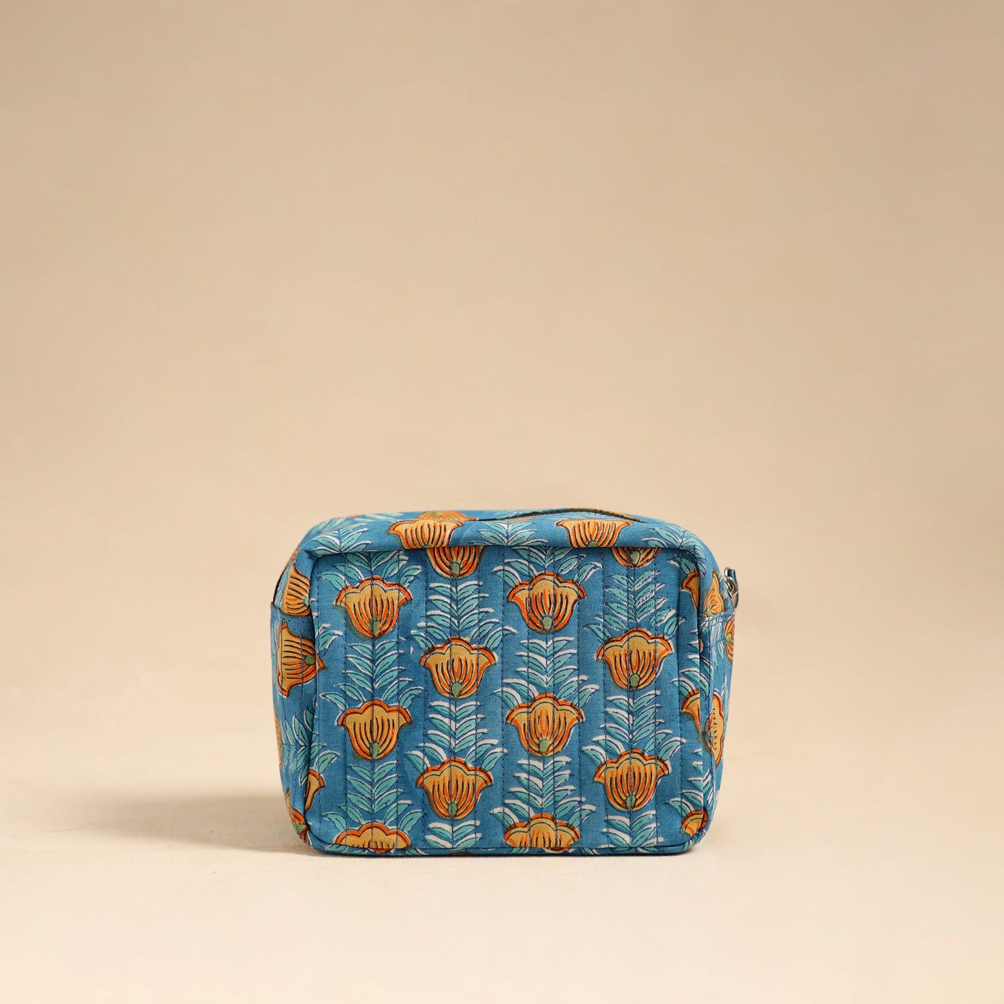 Handcrafted Cotton Multipurpose Toiletry Bag