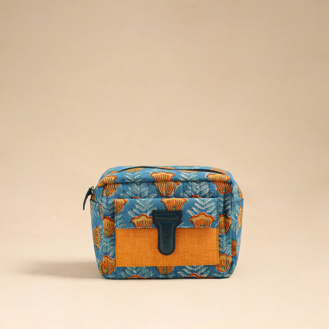 Handcrafted Cotton Multipurpose Toiletry Bag