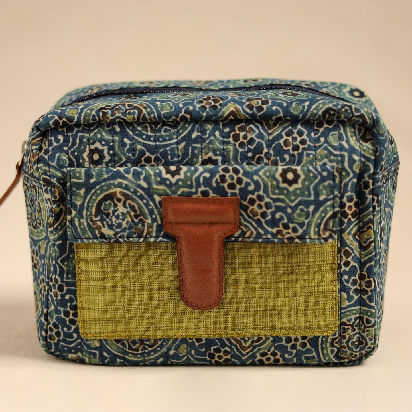 Handcrafted Cotton Multipurpose Toiletry Bag