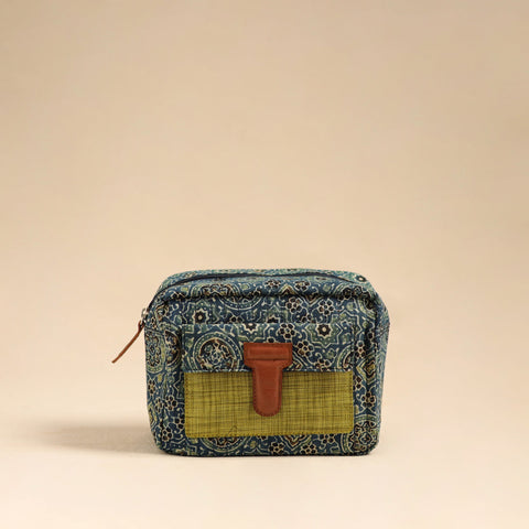 Handcrafted Cotton Multipurpose Toiletry Bag