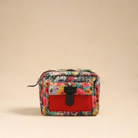 Handcrafted Cotton Multipurpose Toiletry Bag