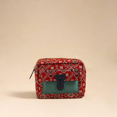 Handcrafted Cotton Multipurpose Toiletry Bag