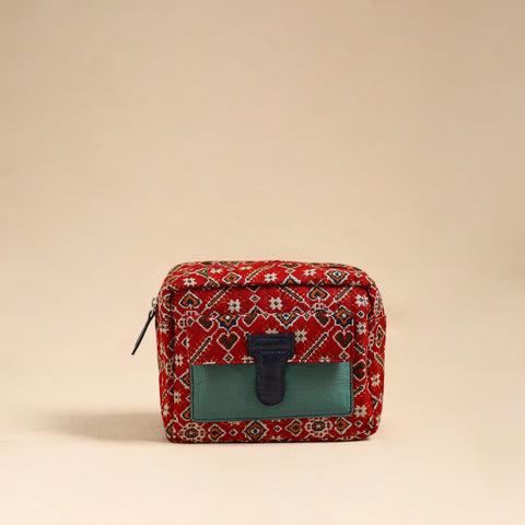 Handcrafted Cotton Multipurpose Toiletry Bag