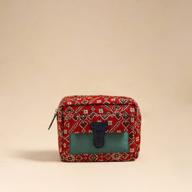 Handcrafted Cotton Multipurpose Toiletry Bag
