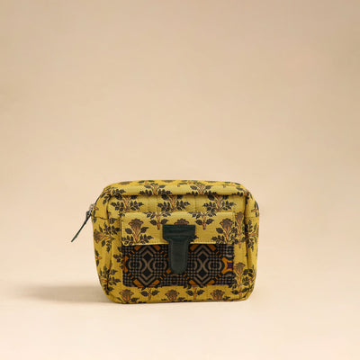 Handcrafted Cotton Multipurpose Toiletry Bag