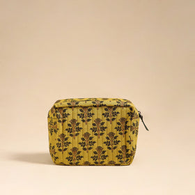 Handcrafted Cotton Multipurpose Toiletry Bag