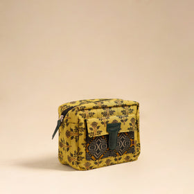 Handcrafted Cotton Multipurpose Toiletry Bag