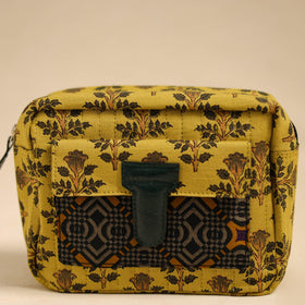 Handcrafted Cotton Multipurpose Toiletry Bag