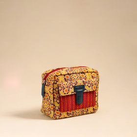 Handcrafted Cotton Multipurpose Toiletry Bag