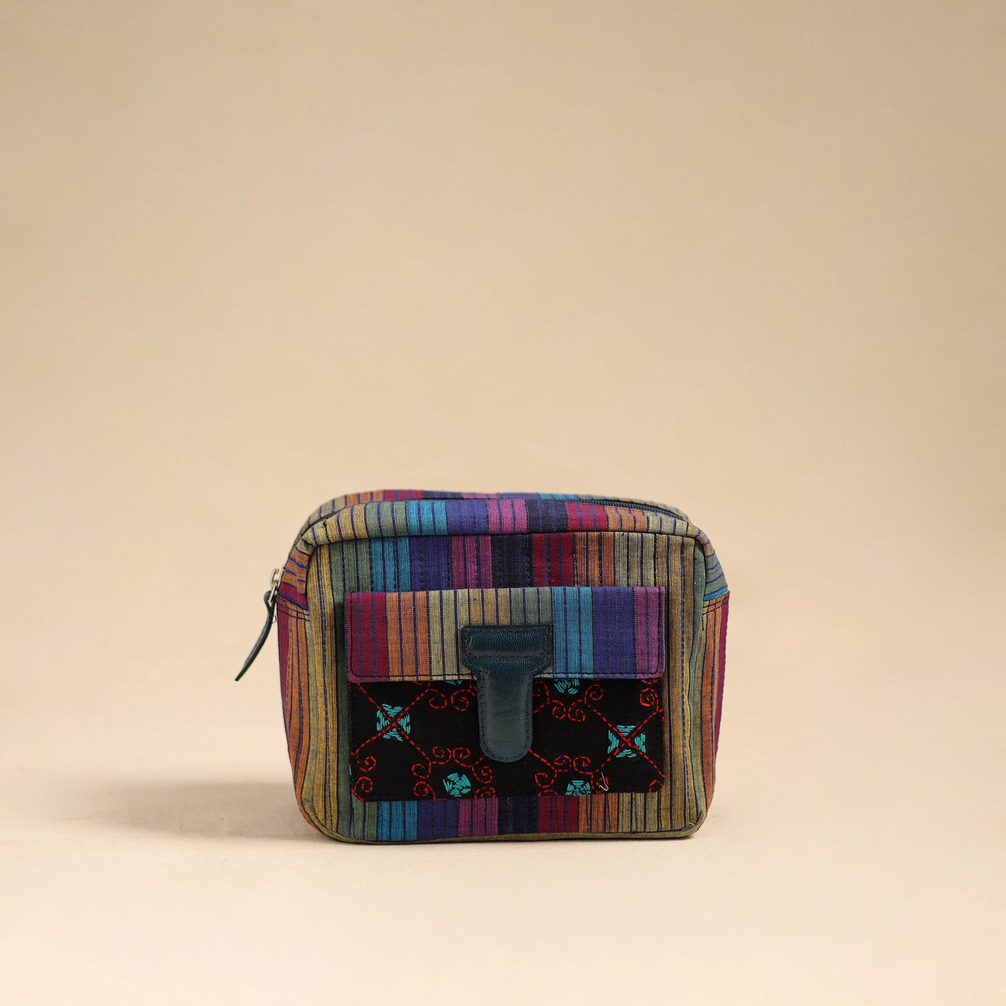 Handcrafted Cotton Multipurpose Toiletry Bag