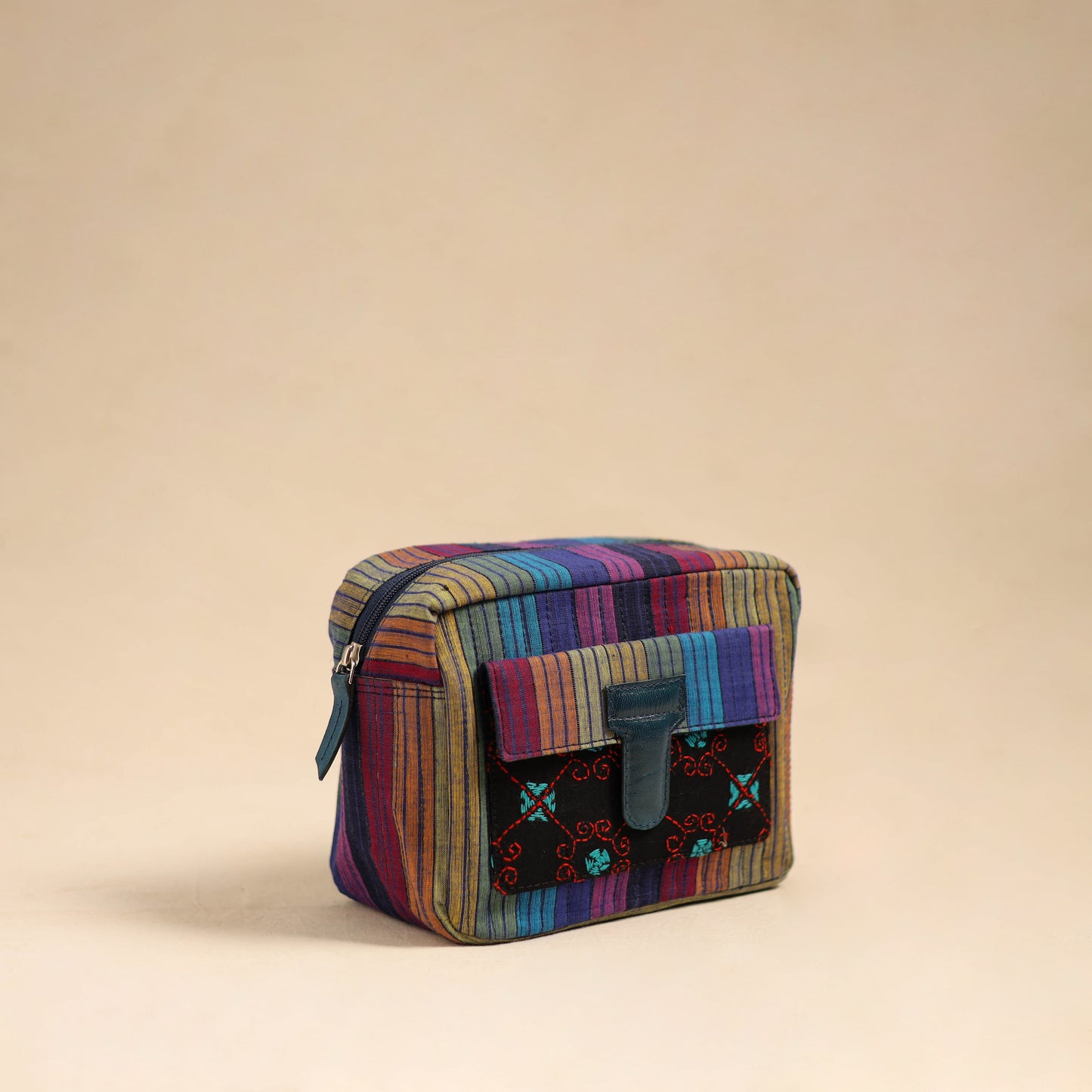 Handcrafted Cotton Multipurpose Toiletry Bag