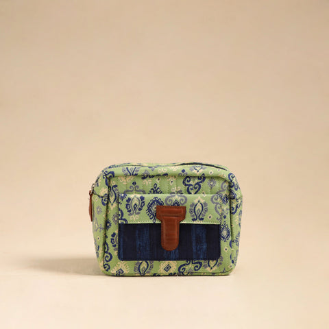 Handcrafted Cotton Multipurpose Toiletry Bag