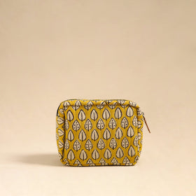 Handcrafted Cotton Multipurpose Toiletry Bag