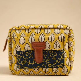 Handcrafted Cotton Multipurpose Toiletry Bag