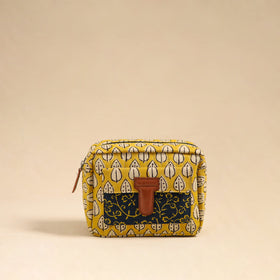 Handcrafted Cotton Multipurpose Toiletry Bag