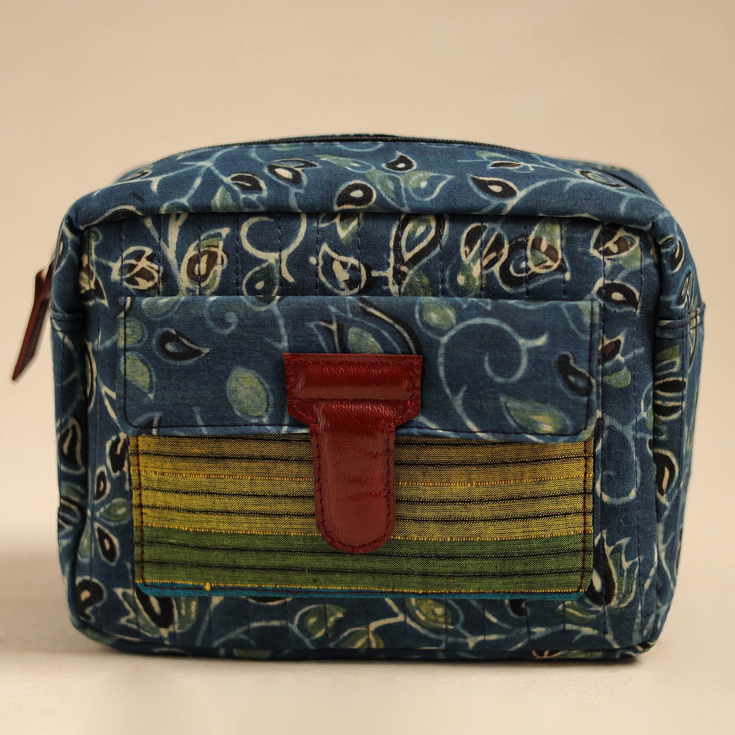 Handcrafted Cotton Multipurpose Toiletry Bag