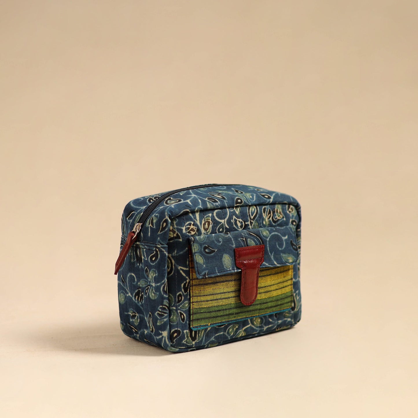 Handcrafted Cotton Multipurpose Toiletry Bag