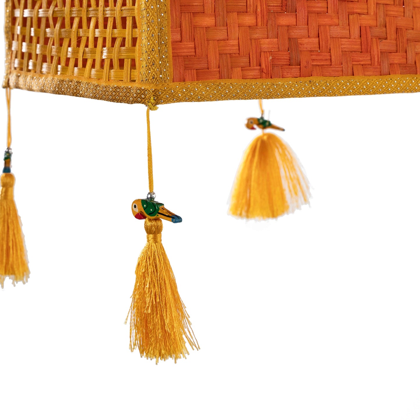 Handcrafted diya bamboo lantern