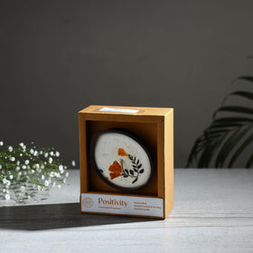 Handcrafted eco-friendly coconut shell lemon grass soy