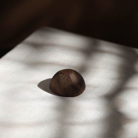 Handcrafted eco-friendly coconut shell lotus soy scented