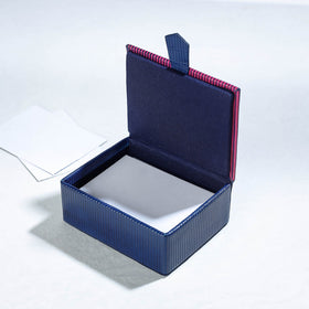  Handcrafted Embossed Leather Card Holder 