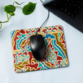  Handcrafted Embossed Leather Mouse Pad 