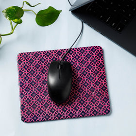  Handcrafted Embossed Leather Mouse Pad 