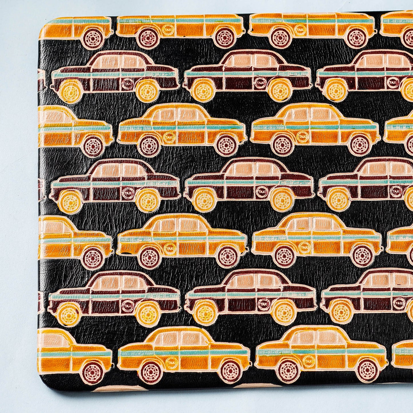  Handcrafted Embossed Leather Mouse Pad 