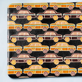  Handcrafted Embossed Leather Mouse Pad 