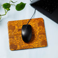  Handcrafted Embossed Leather Mouse Pad 