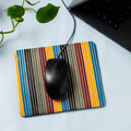 Handcrafted Embossed Leather Mouse Pad 