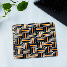  Handcrafted Embossed Leather Mouse Pad 