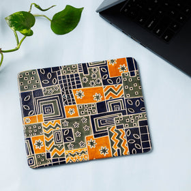  Handcrafted Embossed Leather Mouse Pad 