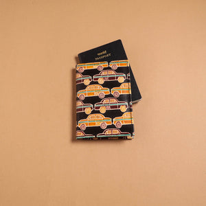 Handcrafted embossed leather passport cover 10