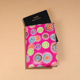  Handcrafted Embossed Leather Passport Cover 