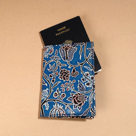  Handcrafted Embossed Leather Passport Cover 