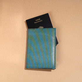  Handcrafted Embossed Leather Passport Cover 
