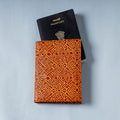  Handcrafted Embossed Leather Passport Cover 