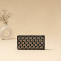 Handcrafted embossed leather wallet 47