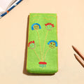  Handcrafted Embroidered Felt Pencil Pouch 