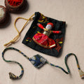  Handcrafted Embroidery Fabart Rakhi 04 
