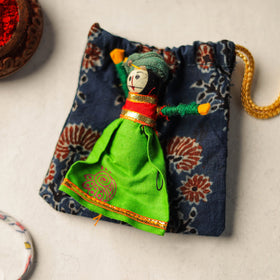  Handcrafted Embroidery Fabart Rakhi 08 