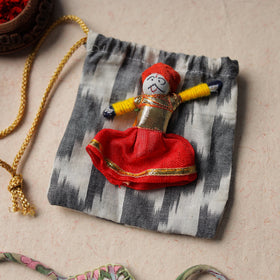  Handcrafted Embroidery Fabart Rakhi 09 