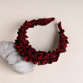 Handcrafted fab artwork hair band 01