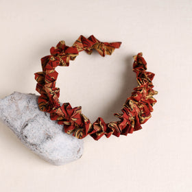 Handcrafted fab artwork hair band 04