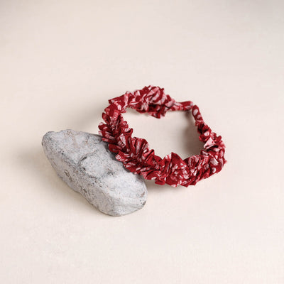 Handcrafted fab artwork hair band 06