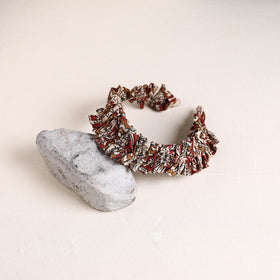 Handcrafted fab artwork hair band 07