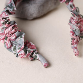 Handcrafted fab artwork hair band 08