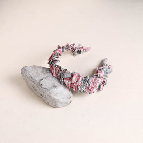 Handcrafted fab artwork hair band 08